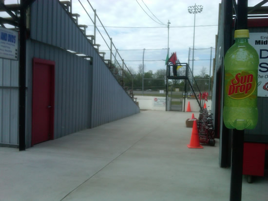 Auto City Speedway - May 2012 Corridor To Stands From Randy